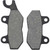 EBC 1992-1993 Triumph Trophy 1200 Organic Kevlar Front Right Brake Pads Image 1