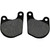 EBC 1978 Harley-Davidson FX Super Glide Organic Kevlar Front Brake Pads Image 1