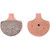 EBC 1995-1999 Harley-Davidson FLHT Electra Glide Standard Double-H Sintered Metal Front Brake Pads Image 1