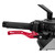 Puig 4.0 Short Length Non-Folding Brake Lever Red Lever / Red Selector