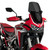 Puig Touring Windscreen w/Supports Honda CRF1100L Africa Twin Adventure Sports 20-25 Dark Smoke