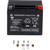 Yuasa 2011 Yamaha FX1800 WaveRunner FX Cruiser SHO High Performance AGM Maintenance-Free Battery Image 1