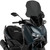 Puig V-Tech Line Touring Windshield Yamaha X-Max 125 23-25 Dark Smoke