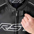 RST S-1 D3O CE One Piece Leather Race Suit Black/White