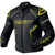 RST S-1 D3O CE Leather Jacket Black/Grey/Flo Yellow