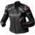 RST S-1 D3O CE Ladies Leather Jacket Black/Flo Pink