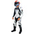 RST STG EVO 4 One Piece Leather Race Suit White/Black