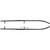 Woody's 1995-2000 Ski-Doo Skandic 380 Extender Trail III Flat-Top Wear Bars