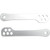 PSR Suzuki GSF1250 07-09 Fully Adjustable Lowering Link