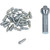 Woody's Twist Tire Screws 0.512" Overall Length 25 Pack