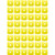 Woody's Grand Digger Support Plates Hi Vis Square 48 Pack