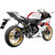 Leo Vince 2021-2024 Yamaha XSR700 2-into-1 LV-10 Exhaust System Sand Blast Black / Matte