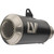 Leo Vince 2015-2018 Honda CB300F LV-10 Slip-On Muffler Black / Ceramic / Matte