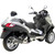 Leo Vince 2008-2012 Piaggio MP3 400 LT Nero Slip-On Muffler