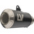 Leo Vince 2019-2020 Kawasaki ZX636 Ninja ZX-6R ABS LV-10 Slip-On Muffler Shot Blast