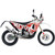 Leo Vince 2024 Kove 450 Rally Pro Race Slip-On Muffler Silver