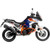 Leo Vince 2021-2024 KTM 1290 Super Adventure R LV-12 R Slip-On Muffler Black