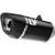 Leo Vince 2024-2026 Kawasaki EX500 Ninja 500 ABS LV-14 R Slip-On Muffler Black