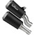 Leo Vince 2021-2026 Triumph Speed Triple 1200 RS LV-10 Black Edition Slip-on Muffler