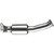 Leo Vince 2012-2017 KTM 690 Duke R Cat Eliminator Link Pipe - Husqvarna/KTM