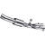 Leo Vince 2022-2026 Yamaha MT-10 SP Cat Eliminator Link Pipe - Yamaha