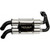 MBRP 2022 Polaris General XP 1000 Deluxe Ride Command Edition Power Tech 4 Muffler
