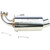 MBRP 2008 Ski-Doo MX Z 600 HO SDI Renegade X Standard Performance Exhaust