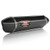 Yoshimura Yamaha YZF-R1 09-14 Street TRC-D Slip On Exhaust SS-CF-CF