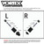 Vortex V3 Frame Sliders Suzuki GSX-R600 06-25