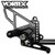 Vortex Adjustable Rearsets Ducati 848 Evo 11-12