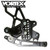 Vortex Adjustable Rearsets V2 Suzuki GSX-R1000 09-16
