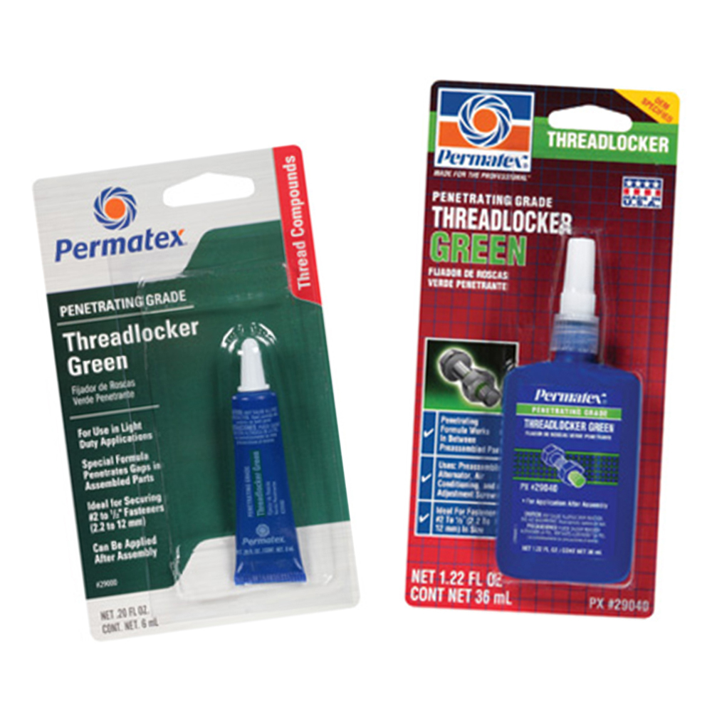 Permatex Threadlocker Grade Green Sportbike Track Gear