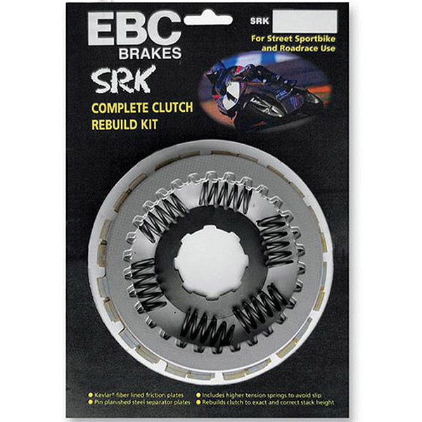 EBC Kawasaki ZX-6R (636cc) 05-06 SRK Race/Sport Series Clutch Kit -  Sportbike Track Gear