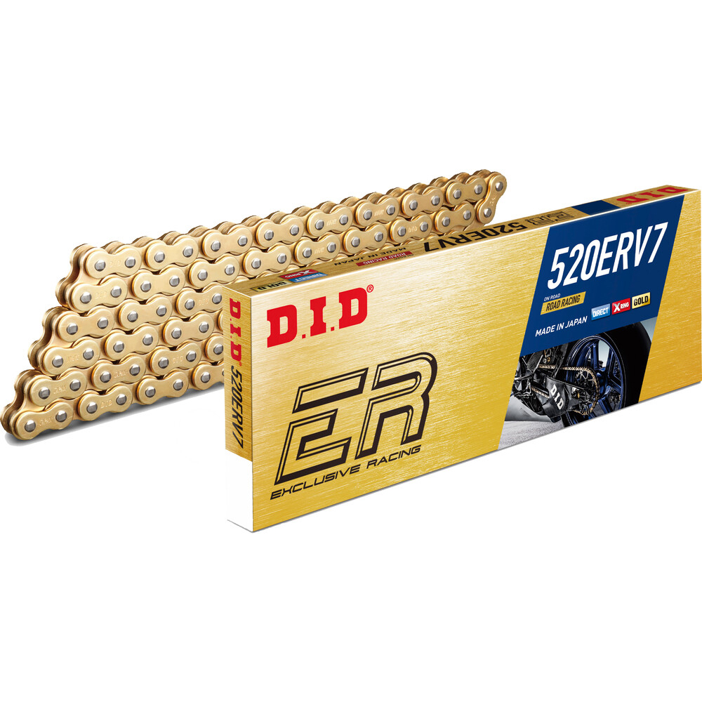 D.I.D. ERV7 Series 520 Exclusive Racing Chain - Sportbike Track Gear