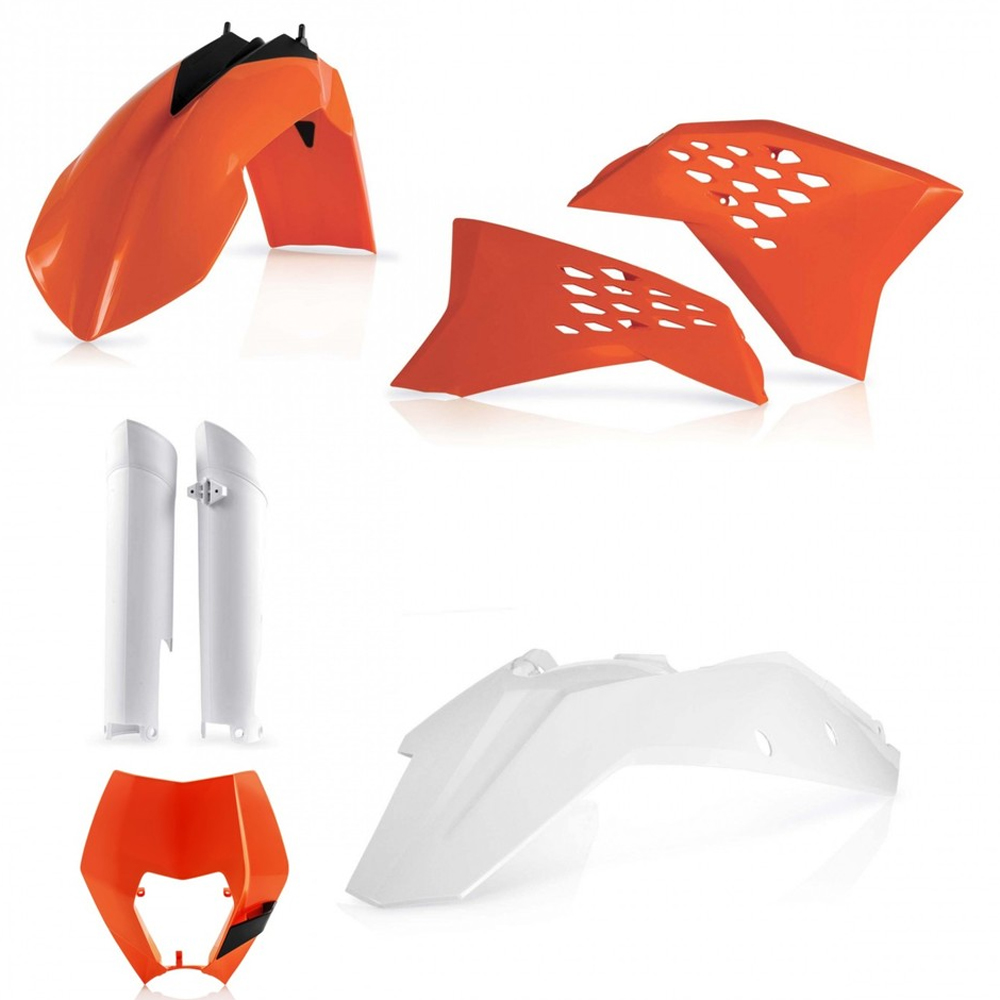 Acerbis KTM 300 XC W 2008 2011 Full Replacement Body Kit OE Orange
