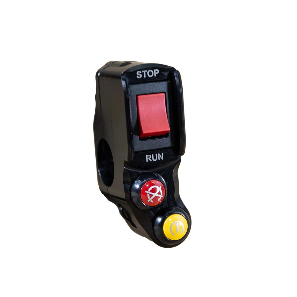 Woodcraft Yamaha MT07 20212023 RH Race Handlebar Switch w/Key Switch