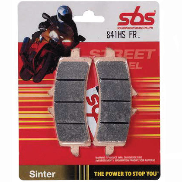 SBS Kawasaki ZX600C 88-00 Street Excel Sintered Front Brake Pads