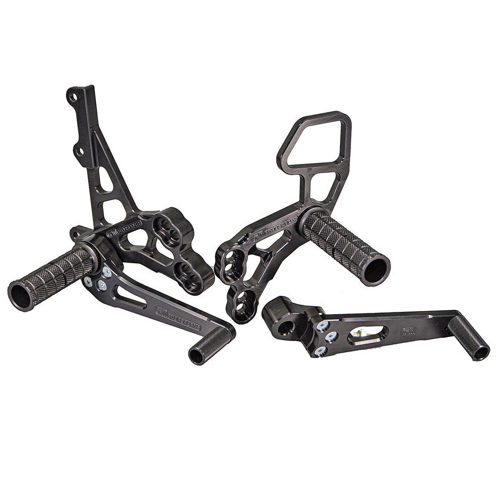 Woodcraft Suzuki GSXR 600 20112024 Rearsets Complete Kit