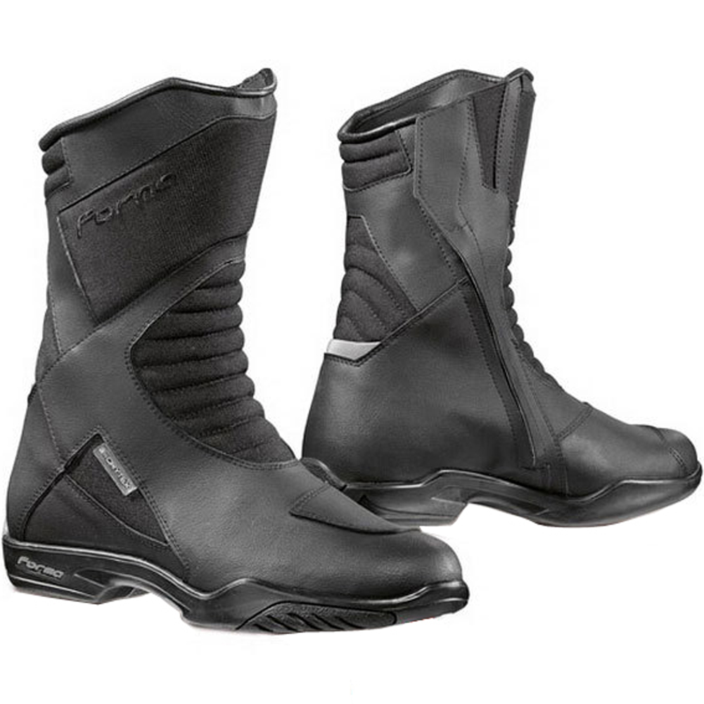 Forma Nero Touring Motorcycle Boots Black - Sportbike Track Gear