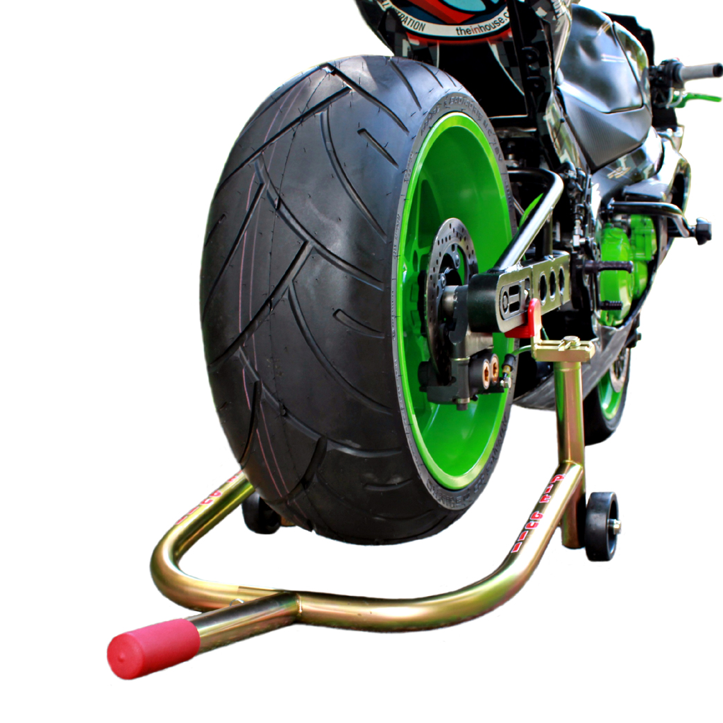 Pit Bull Kawasaki Ninja H2/H2R Hybrid One Armed Motorcycle Rear Stand -  Sportbike Track Gear