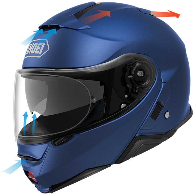 Shoei Neotec II Ventilation Performance