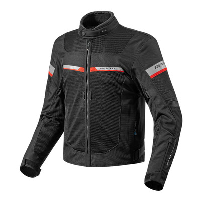 Rev'It! Tornado Textile Jacket [Black, XXX-Large] Sportbike