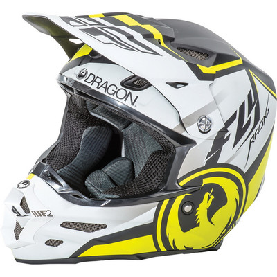 Fly Racing F2 Carbon Pure Dragon Helmet - Sportbike Track Gear