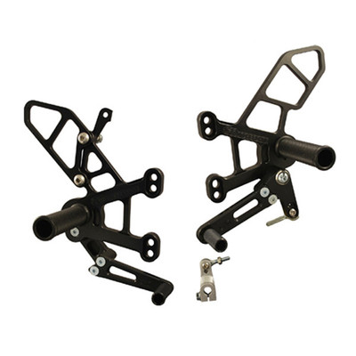 木片 Woodcraft Kawasaki ZX10R 2016-2020 Rearsets Complete Kit