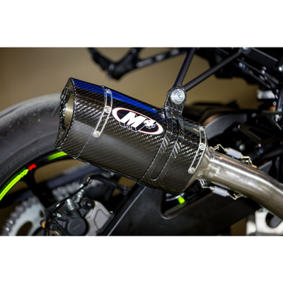 M4 Suzuki GSXR 1000 2017-2025 Carbon Standard Mount Full Exhaust w