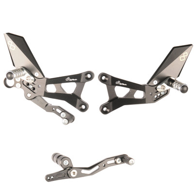 2017 R6 Lightech Rearsets Lightech Rearsets Yamaha YZF-R6 2017-2020