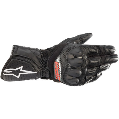 SP-8 v3 LEATHER GLOVE Sサイズ SP-8 V3 Gloves - BLACK RACING/SPORT Gloves | Alpinestars