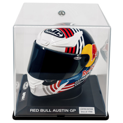 HJC RPHA 1 Red Bull Austin GP Mini Replica Helmet - Sportbike
