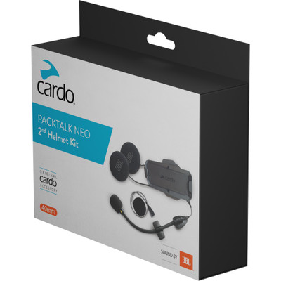 CARDO カルド PACKTALK EDGE 2nd Helmet Kit Packtalk Pro/Edge 2nd Helmet Kit | JBL Sound | Cardo Systems