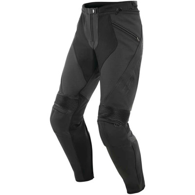 Dainese Men's Pony 3 Perforated Leather Pants - Sportbike Track Gear